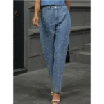 Pearl Drip Female Jeans